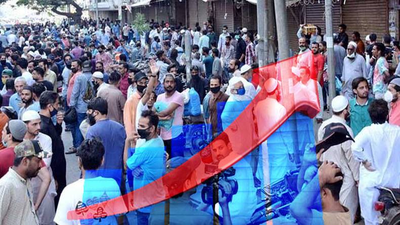 پاکستان میں مثبت کیسز بلندترین سطح پر ،،،پشاور،کراچی ،حیدرآباد سرفہرست