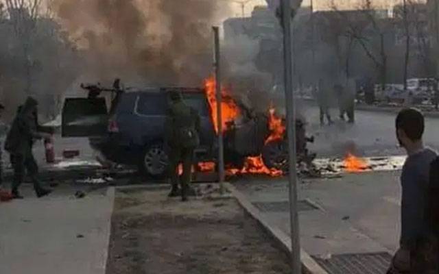 افغان رکن پارلیمنٹ کی گاڑی بارودی مواد سے جاٹکرائی، 2 جاں بحق