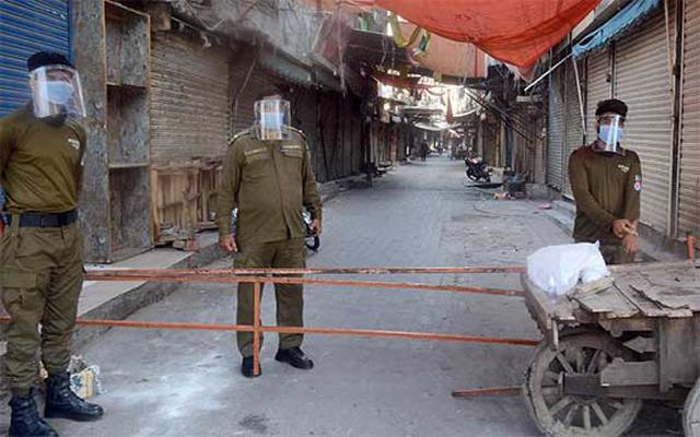 کورونا کا خطرہ۔۔لاہور  میں سمارٹ لاک ڈاؤن لگانے کا فیصلہ