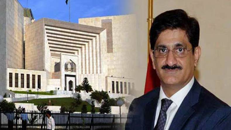  کراچی تجاوزات کیس : وزیر اعلیٰ سندھ سپریم کورٹ پیش، ایک ماہ کی مہلت مل گئی