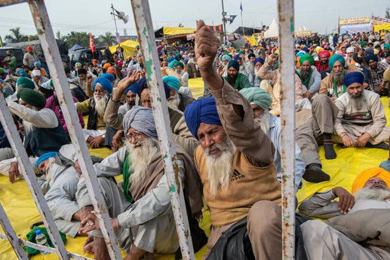 بھارت: احتجاجی کسانوں اور حکومت میں مذاکرات پھر ناکام 