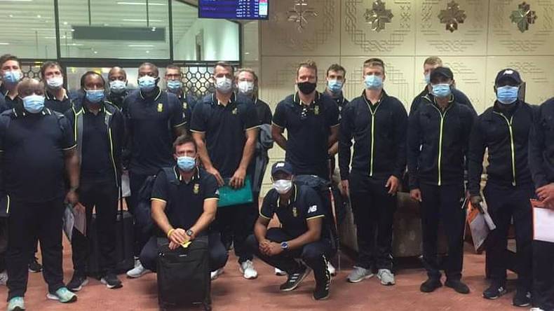  ٹی 20سیریز :جنوبی افریقا کا 20 رکنی دستہ لاہورپہنچ گیا