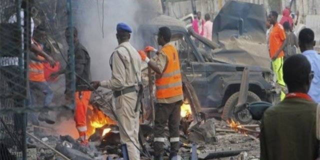 صومالیہ: سیکورٹی قافلے پر بم حملہ،  13 اہلکار  ہلاک