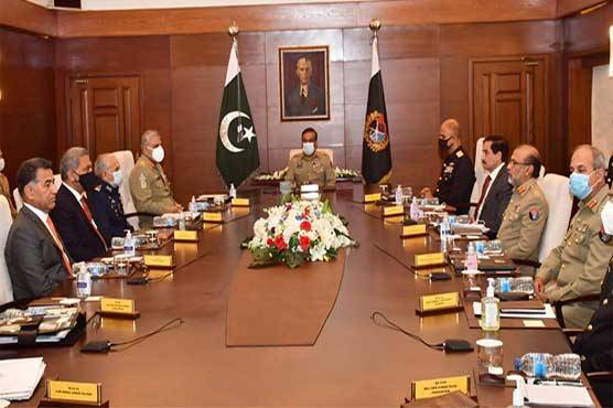  جرنیلوں کا اجلاس، کشمیر سمیت خطے کی صو رتحا ل کا جائزہ لیا