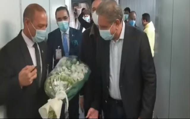  وزیر خارجہ شاہ محمود قریشی قاہرہ پہنچ گئے