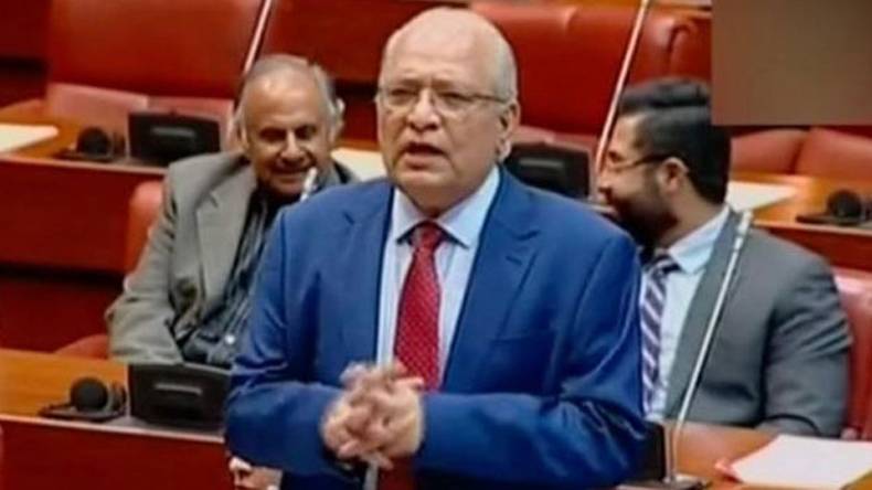 سینیٹرمشاہد اللہ کی نماز جنازہ ادا،ہرآنکھ اشک بار