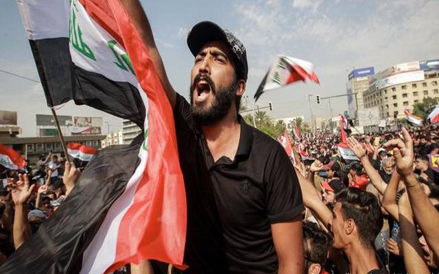 عراق میں حکومت مخالف مظاہرے، فورسز کی فائرنگ،چار ہلاک