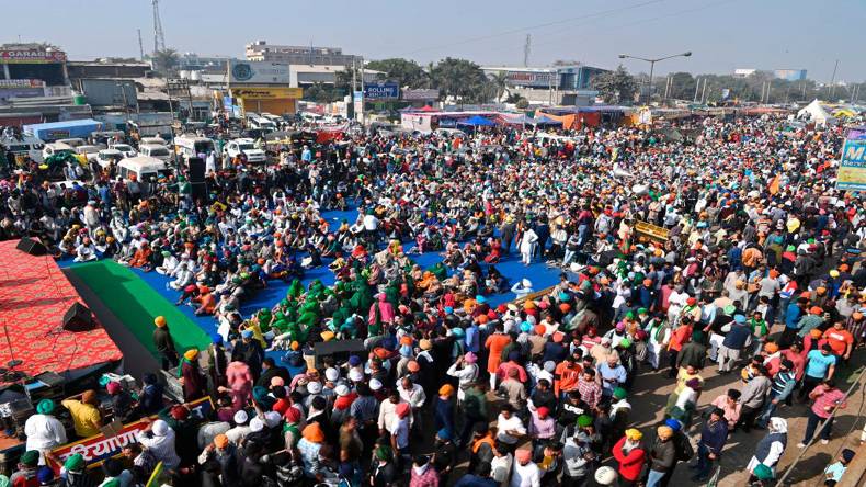 بھارت : کسانوں کا 6 مارچ کو ’راستہ روکو دن‘ منانے کا اعلان