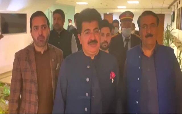 چیئرمین سینٹ صادق سنجرانی کی یوسف رضا گیلانی سے ملاقات