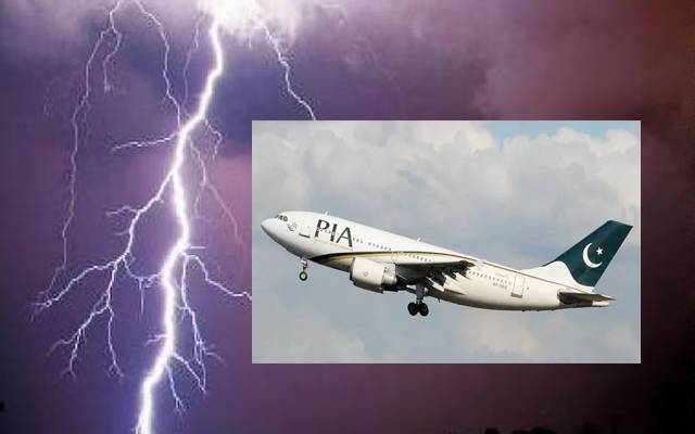 پی آئی اے کا طیارہ بال بال حادثے سے بچ گیا