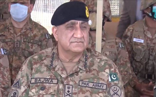 آرمی چیف کا مختلف لاجسٹک تنصیبات اورورکشاپس کا دورہ