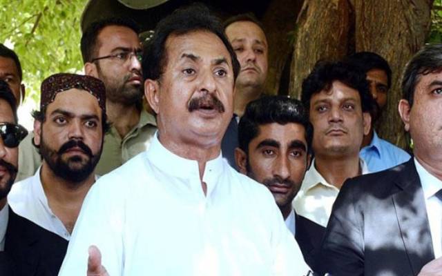  تحریک انصاف کے رہنماحلیم عادل شیخ رہا