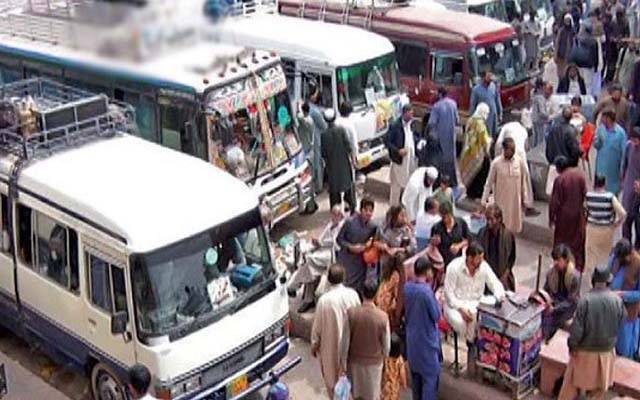 پبلک ٹرانسپورٹ بند کرنیکا فیصلہ