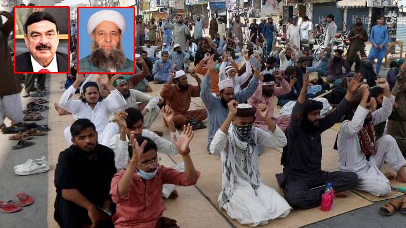 کیا واقعی مذاکرات کامیاب ؟ لاہور یتیم خانہ چوک پر دھرنا تاحال جاری