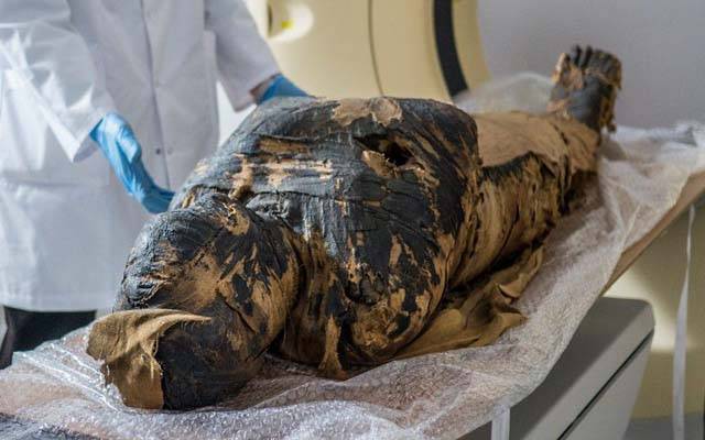 سائنسدانوں کا پہلی حاملہ مصری ممی کی دریافت کا دعویٰ