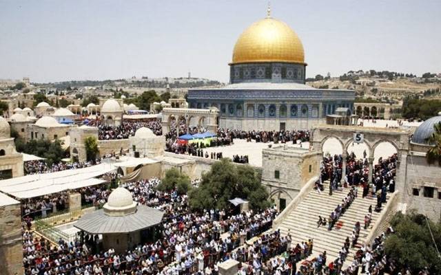  اسرائیلی فوج کا مسجدالاقصیٰ پر حملہ، 200 سے زائد فلسطینی زخمی،2شہید