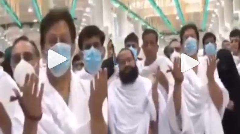 وزیراعظم کی عمرہ ادائیگی کے دوران دعا مانگنے کی نایاب ویڈیو منظر عام پر