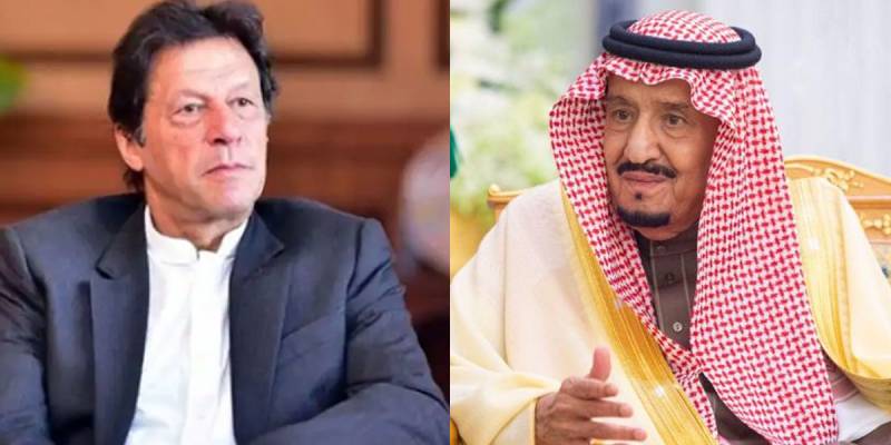 وزیراعظم اور سعودی فرمانرواکے درمیان ٹیلی فونک رابطہ