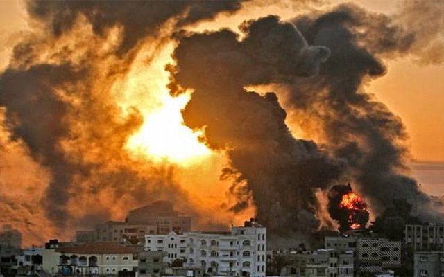نہتے فلسطینیوں پر اسرائیلی بمباری