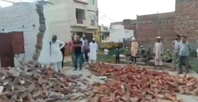 بھارت:اترپردیش انتظامیہ نے دو ہفتوں میں دو مساجد  کو زبردستی شہید کر دیا