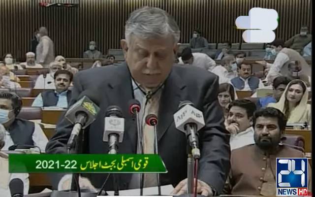 تنخواہوں اور پنشن میں 10 فیصد اضافہ ۔۔8487 ارب کا وفاقی بجٹ پیش