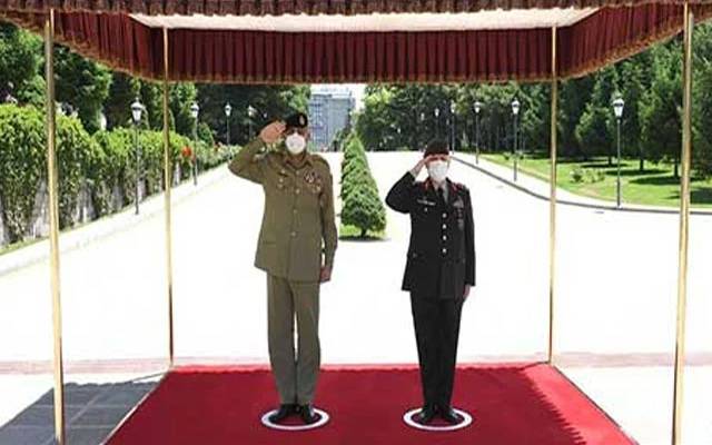 آرمی چیف جنرل باجوہ کی ترک عسکری قیادت سے ملاقات، افغان مفاہمتی عمل پر تبادلہ خیال