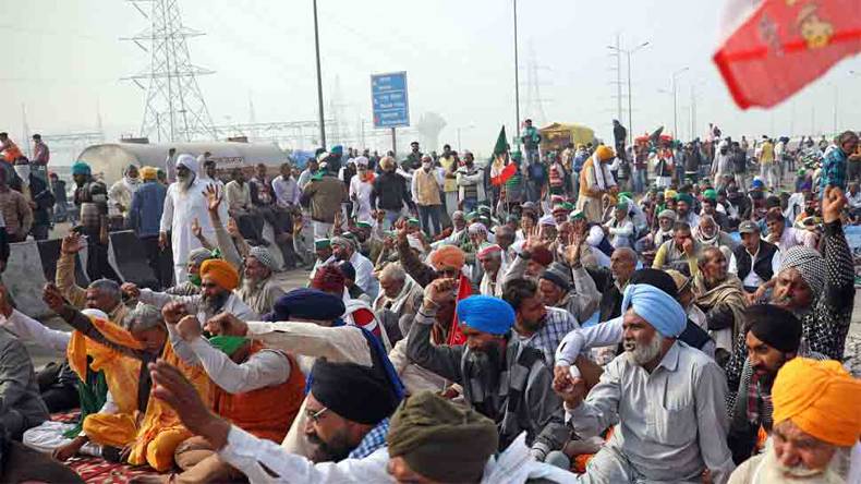 بھارت: کسان احتجاج کو7 ماہ مکمل، دھرنا اور مظاہرے جاری