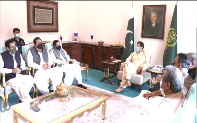 وزیراعظم عمران خان سے سپیکر پنجاب اسمبلی چوہدری پرویز الہیٰ کی ملاقات