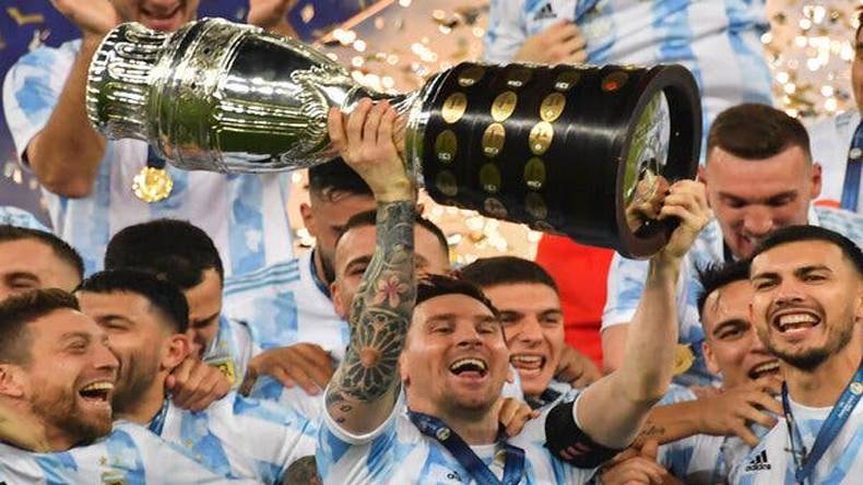 کوپا امریکا کپ2021کے فائنل میں ارجنٹائن نے برازیل کو شکست دے دی
