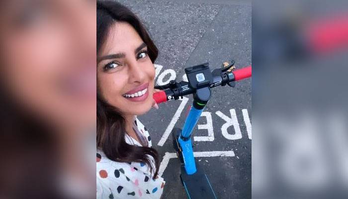 پریانکا چوپڑا کے  لندن میں  سیر سپا ٹے