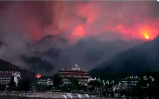 ترکی میں خوفناک آتشزدگی، 6 صوبے لپیٹ میں آگئے، 4 افراد ہلاک