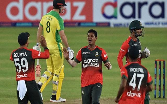  بنگلہ دیش نے آسٹریلیا کے خلاف دوسرا ٹی 20 میچ جیت لیا