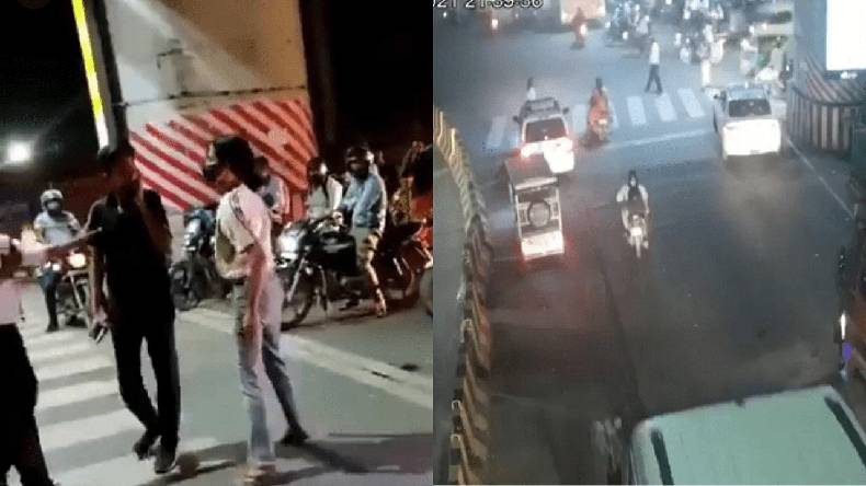 بددماغ بھارتی خاتون کا غریب ٹیکسی ڈرائیور پر تشدد، لوگ حیران۔۔ ویڈیو وائرل