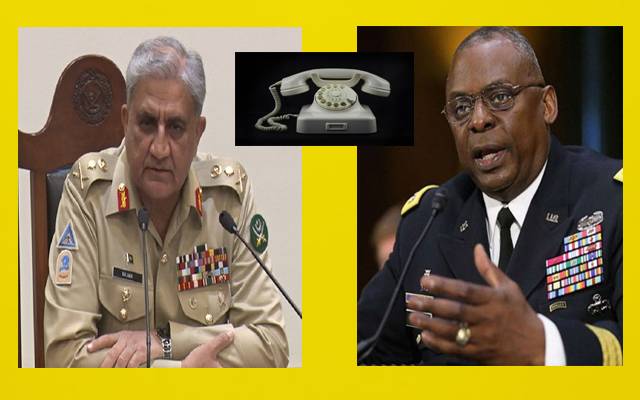  امریکی وزیر دفاع کا جنرل باجوہ کو فون،خطے کی سکیورٹی پرتفصیلی بات چیت