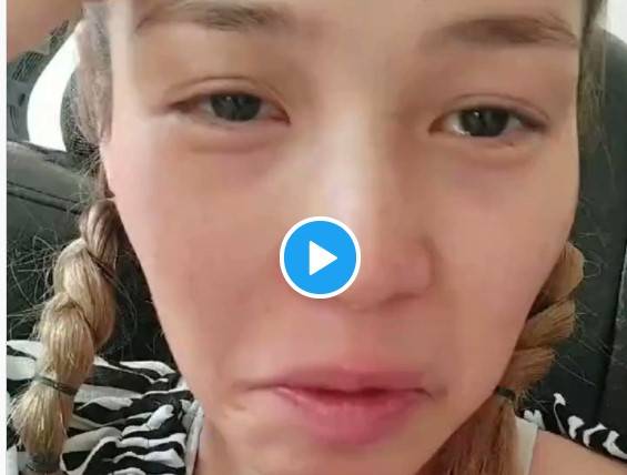  افغانستان سے روتی ہوئی لڑکی کی ویڈیو  نےسو شل میڈیا صارفین کو بھی رلا دیا