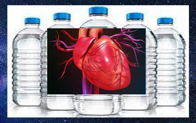زیادہ پانی پیو۔دل بچاﺅ۔تحقیق
