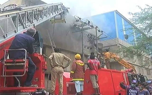  کراچی ۔۔ کیمیکل فیکٹری میں آگ لگنے سے 14 مزدور جاں بحق
