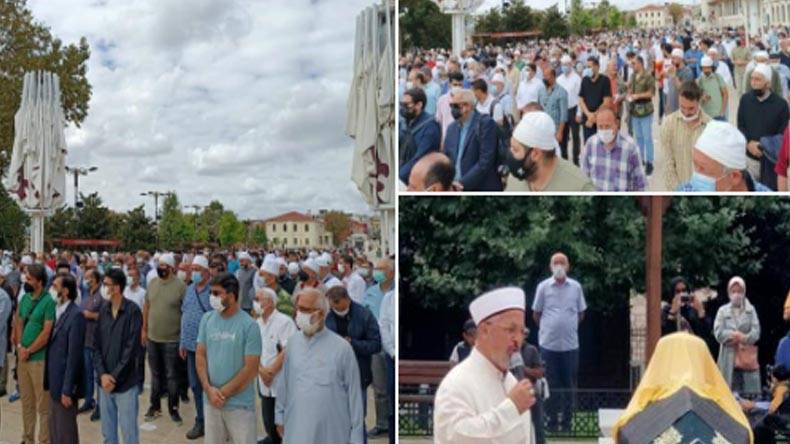 بزرگ کشمیری رہنما سید علی گیلانی کی ترکی میں غائبانہ نماز جنازہ