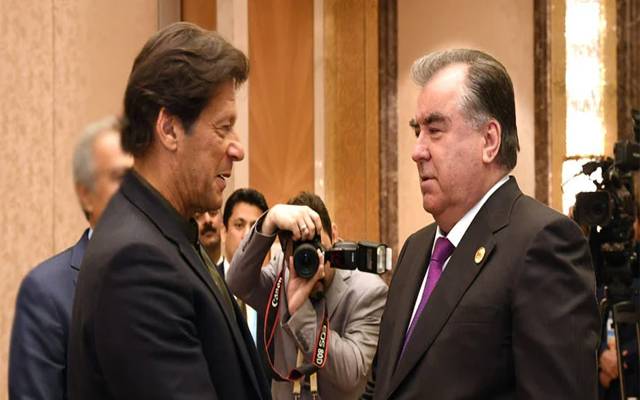 وزیراعظم عمران خان، تاجک صدر ملاقاتا