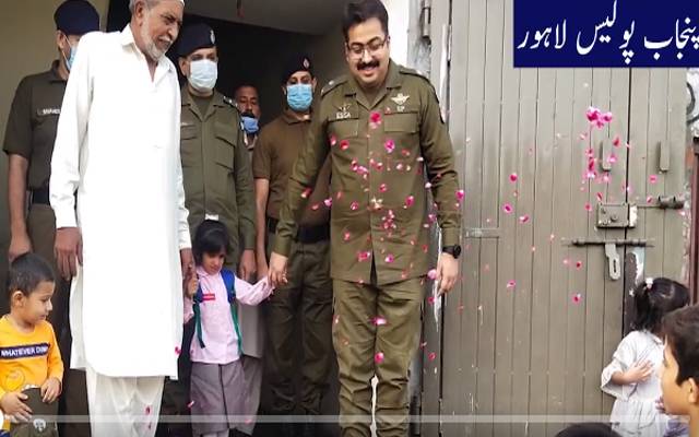 شہید اہلکار کی بیٹی کیلئے پروٹول