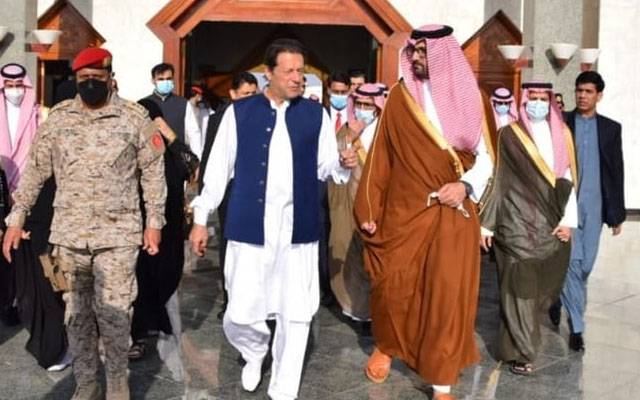 عمران خان ،دورہ سعودی عرب 