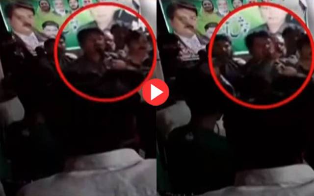 الیکشن مہم سے باہر ہونیکا غصہ جمشید چیمہ کا بچوں کو تھپڑ مارنے کا حکم