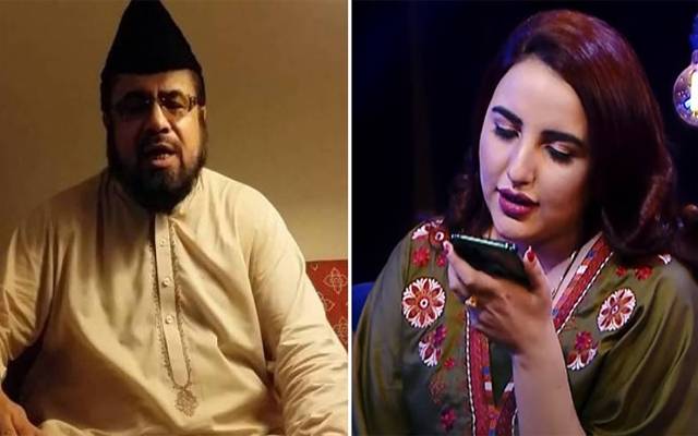 حریم شاہ کا مفتی قوی کو فون