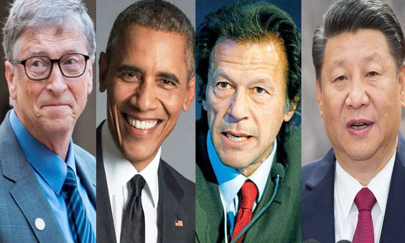 شی جن پنگ،عمران خان،اوباما،بل گیٹس