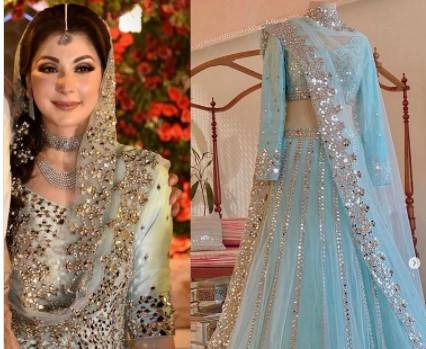 مریم نواز , لہنگے کی قیمت, پتا چل گیا 