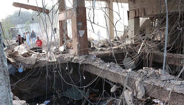 کراچی دھماکہ کی حقیقت سامنے آ گئی،فائل فوٹو