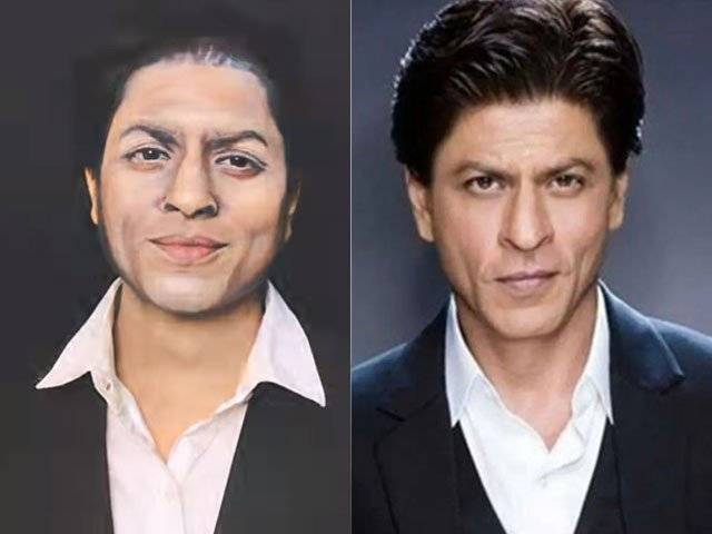 بھارتی خاتون نے شاہ رخ خان کا روپ دھار لیا، فائل فوٹو