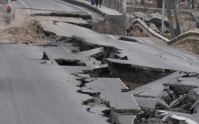 خیبرپختونخوا، مختلف علاقوں میں زلزلے کے جھٹکے 