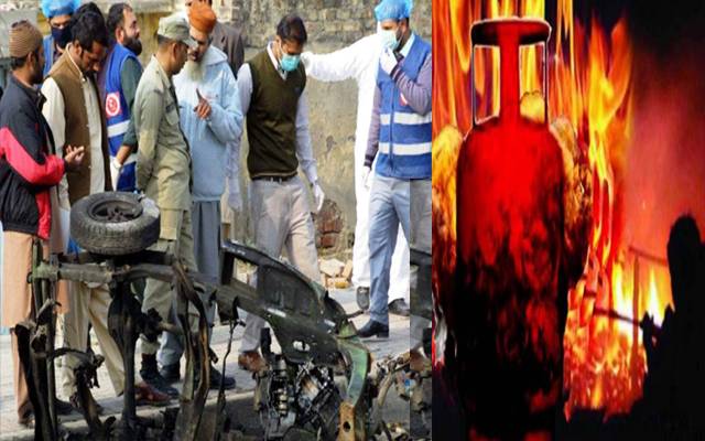 ملتان روڈ پر گیس سلنڈر دھماکہ تیسرا افرادزخمی
