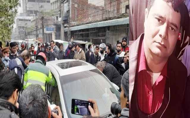 صحافی حسنین شاہ کے قتل کا مقدمہ درج